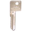 Kaba Kaba Y1E-999N 0.8 x 0.1 in. Ilco Key Blank For Yale Lockset; Pack Of 10 174730